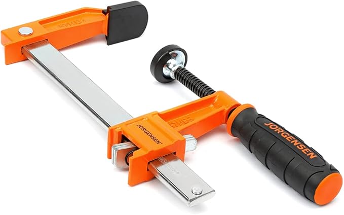 Pony Jorgensen 3706-HD Heavy Duty Steel Bar Clamp, Orange, 6-Inch