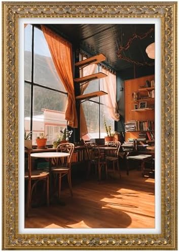 Golden State Art, 12X18 Ornate Finish Photo Frame by GoldenStateArt