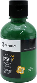 Artecho Sap Green Fabric Paint, 250 ml / 8.45 oz Permanent Clothing Paint by Artecho