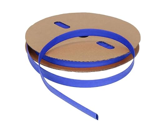 Kable Kontrol Heat Shrink Tubing - 3/4” Inch - 100' Ft Long, Blue Polyolefin - 2:1 Industrial Shrink Tube & Cable Sleeve for Electrical Wire Insulation - Rated for 600 V