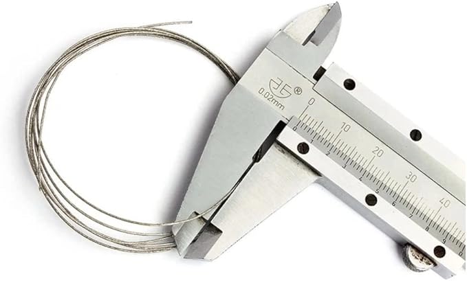Coping Saw Steel Frame with 0.5mm Diamond Wire Hand Saw for Jade Marble Granite Metal Glass Ceramic (With 3 meters diamond wire saw)