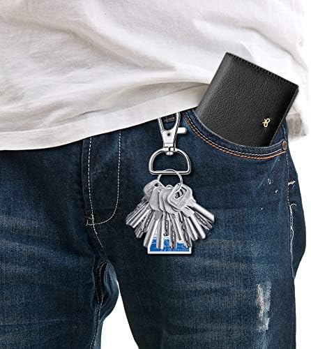 Key Chain Clip Hook, Anezus D Ring Clip Keychain Lanyard Swivel Snap Hooks Clip - Image 7
