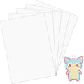 WISYOK 5Pcs Shrinky Dink Sheets, Printable Shrinking Plastic Sheets by WISYOK