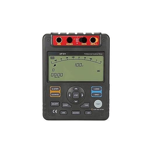 ATO Insulation Tester, Digital Megohmmeter Insulation Resistance Tester 100V/250V/500V/1000V Insulation Resistance Meters