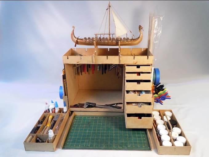 Model Expo Work Station MET5000 – Hobby & Model Building Workbench by ModelExpo