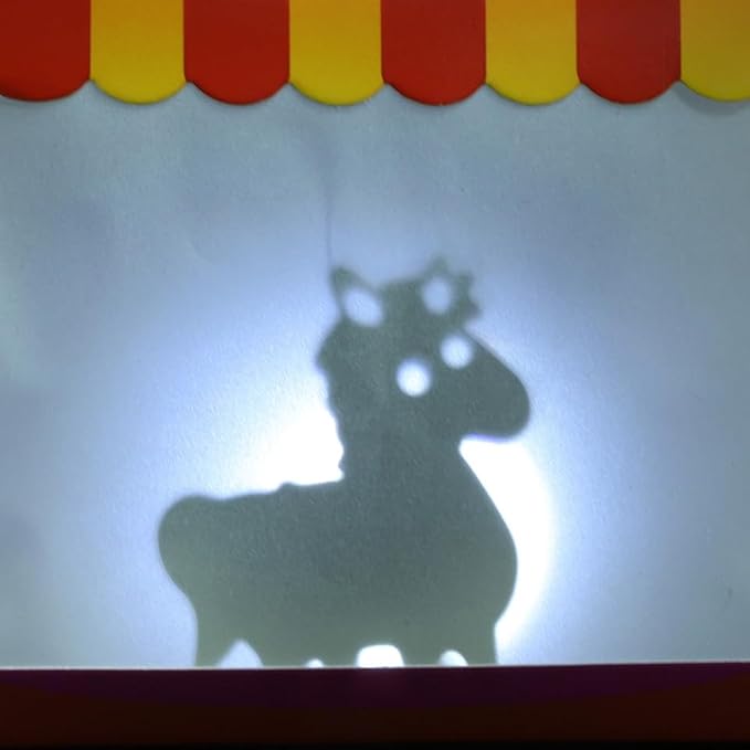 YARNOW 2Set DIY Puppet Theater Craft Interactive Shadow Puppets Kit - Image 5
