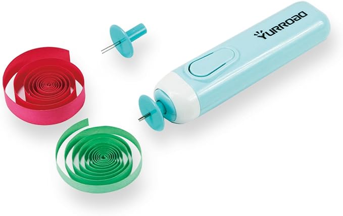Electric Quilling Pen, 2-in-1 Dual Tip Quilling Tool by YURROAD