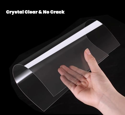6 Pack of PET/Plexiglass Sheets 12x24-0.04" Clear Plastic Sheet Panels - Image 4