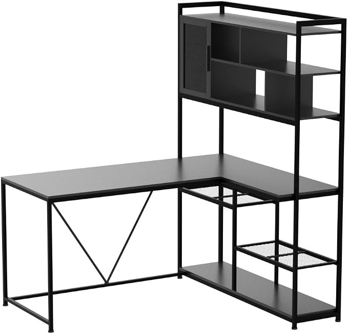 SEDETA L Shaped Computer Desk, L Shaped Corner Desk - Image 4