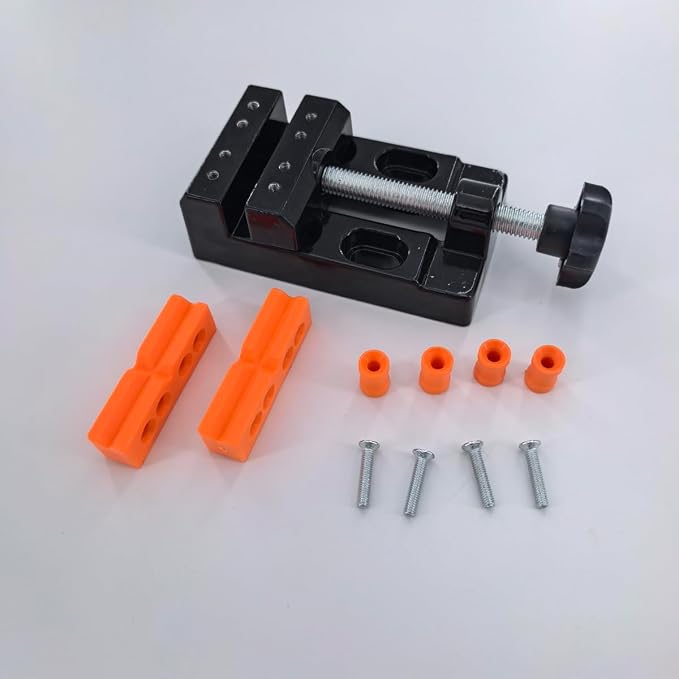 Mini Bench Vice Clamp Mini Flat Clamp Opening Parallel Table Vise - Image 7