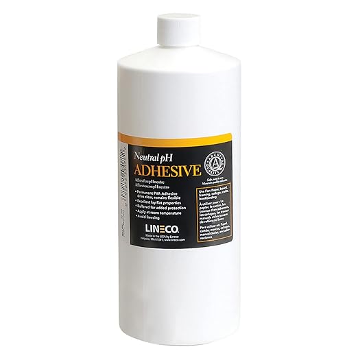 Lineco Neutral pH Adhesive, Archival Quality Acid-Free PVA Buffered Adhesive by Lineco