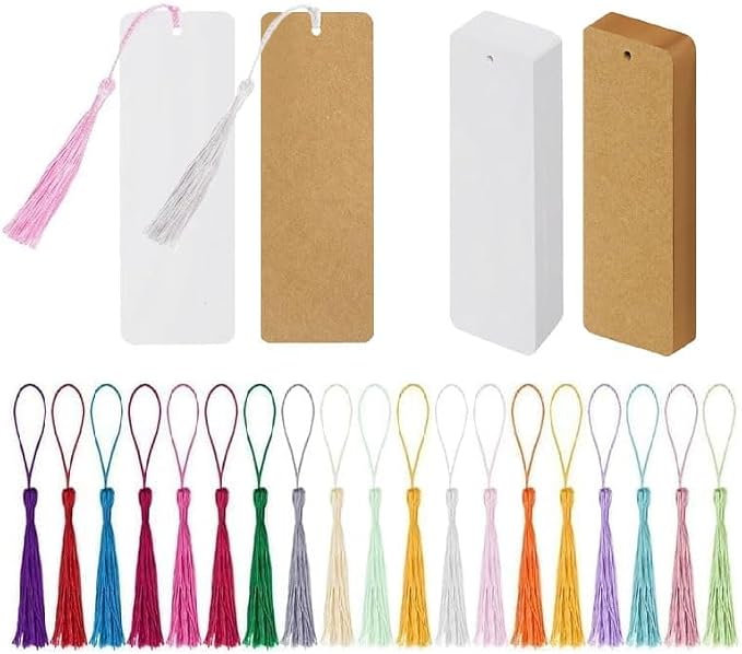 Blank Bookmarks to Decorate by Unknown