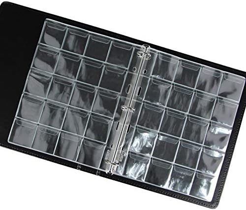 42 Pocket Coin Pages 10 Sheet Plastic Coin Holders Stamp Collector Supplies | - Image 5