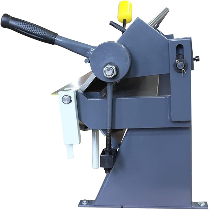 KAKA INDUSTRIAL Box and Pan Brake, 48-Inch Metal Brake, 16 Gauge Mild Steel Capacity Pan and Box Brake, Heavy-Duty Bending Brake with 16 Fingers, 1–135 Degree Adjustable W-4816Z