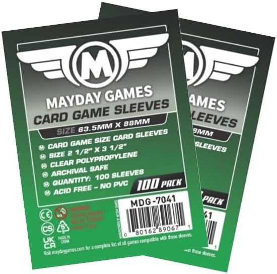 Mayday Games Wondrous Creatures -Standard Compatible Card Sleeve Bundle by MAYDAYGAMES