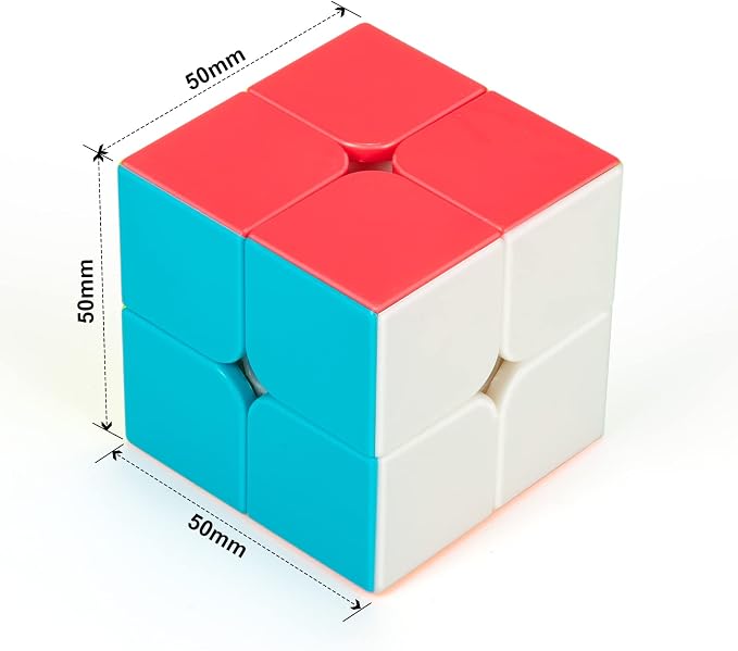 Stickerless 2x2 Speed Cube - Image 2
