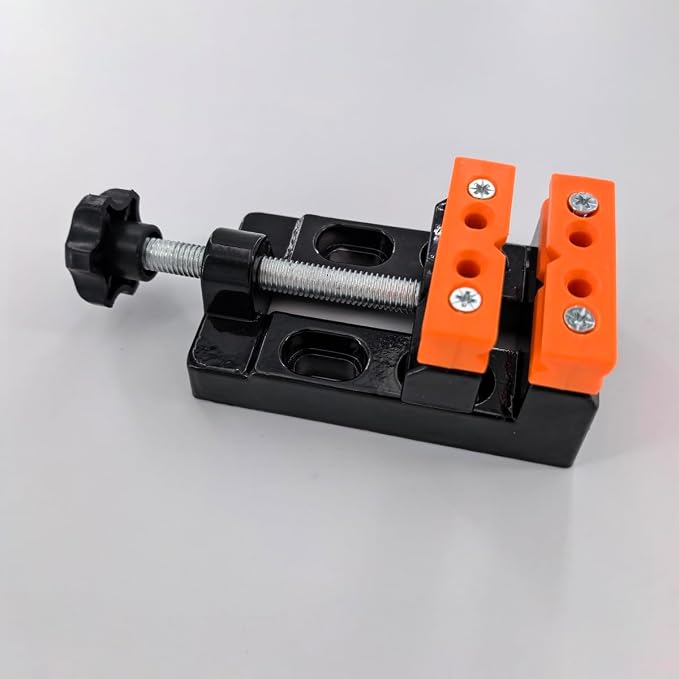 Mini Bench Vice Clamp Mini Flat Clamp Opening Parallel Table Vise - Image 3