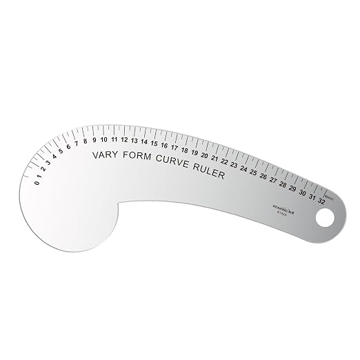 KEARING 32CM French Curve for Pattern Making, Vary Form Curve Ruler | Aviation - Image 4