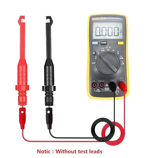 2Pack Wire Piercing Probe Clip, Insulation Puncture Probe, Power Multimeter Piercing Probes for 4mm Banana Plug Extension Test Leads,Diagnostic Tester (A)