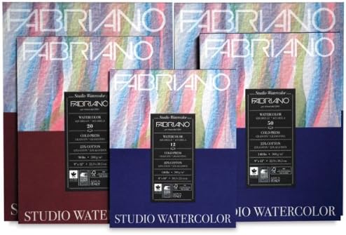 Fabriano Studio Watercolor Pad, Cold-Press, 140 lb., 50 Sheets - Image 2