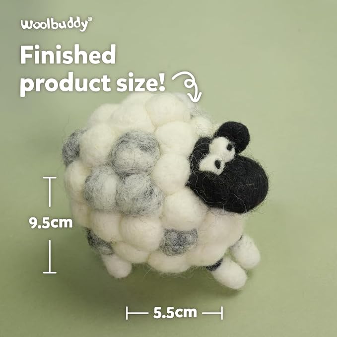 Woolbuddy Needle Felting Kit for Beginner Adults, Starter Set - Image 3