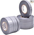 WOD ETC766 Professional Grade General Purpose Gray Electrical Tape UL/CSA Listed core. Vinyl Rubber Adhesive Electrical Tape: 1/2 inch X 66 ft - Use at No More Than 600V & 176F (Pack of 10)