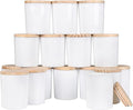SHOWIN Thick Candle Jars for Making Candles 16 Pcs, 7 OZ Empty Jars by Showin