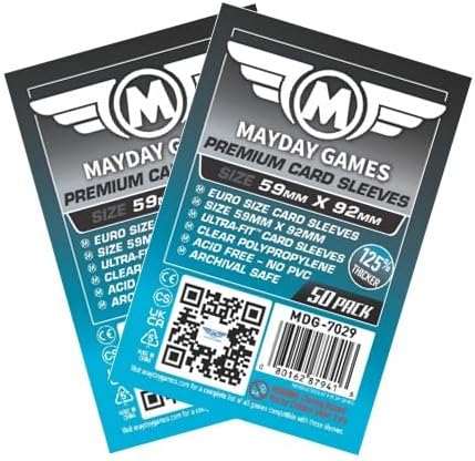 Mayday Games Bloody Inn Game Accessory- Premium Card Sleeve Bundle by MAYDAYGAMES