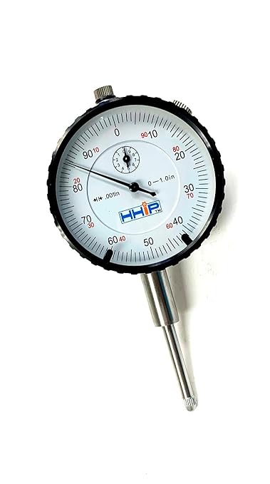HHIP 4400-0012 Pro Series AGD Group 2" Dial Indicator, .001" Graduation, 0-100 Reading, 0-1" Range