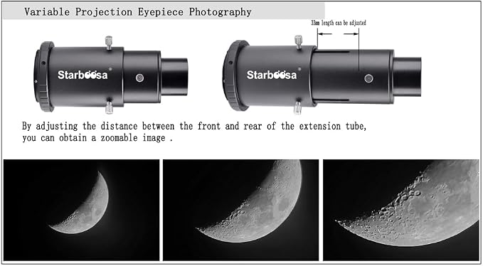 Variable Extension Telescope Camera Adapter – Compatible - Image 7