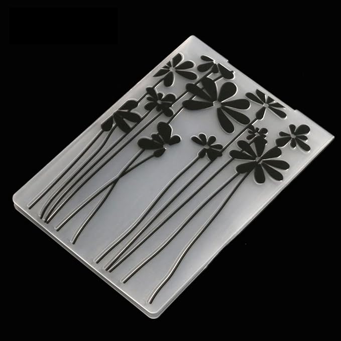 10 Styles Plastic Embossing Folder DIY Craft Template Molds Stamp Stencils - Image 2