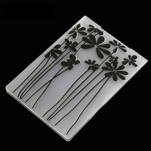 10 Styles Plastic Embossing Folder DIY Craft Template Molds Stamp Stencils - Image 2
