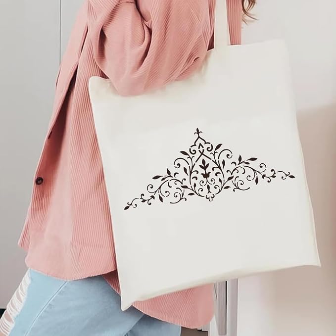 FINGERINSPIRE 8Pcs Art Nouveau Decorative Patterns Stencil - Image 4
