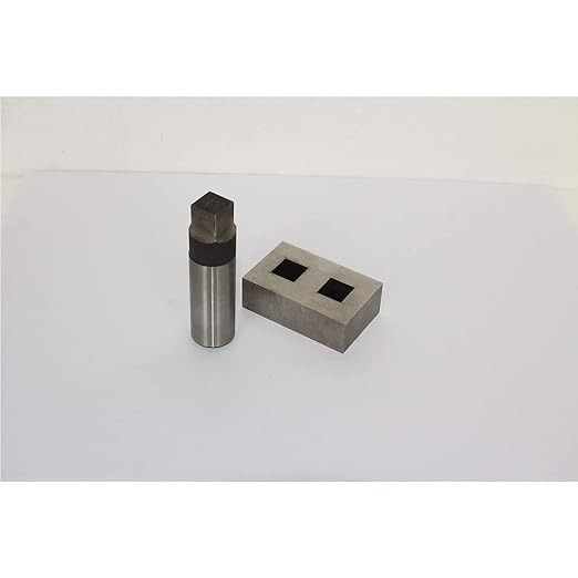 KAKA INDUSTRIAL 1/2" Square Hole Punch Dies Tooling for PBS-9