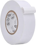 WOD ETC766 Professional Grade General Purpose White Electrical Tape UL/CSA Listed core. Vinyl Rubber Adhesive Electrical Tape: 1 inch X 66 ft - Use at No More Than 600V & 176F (Pack of 1)