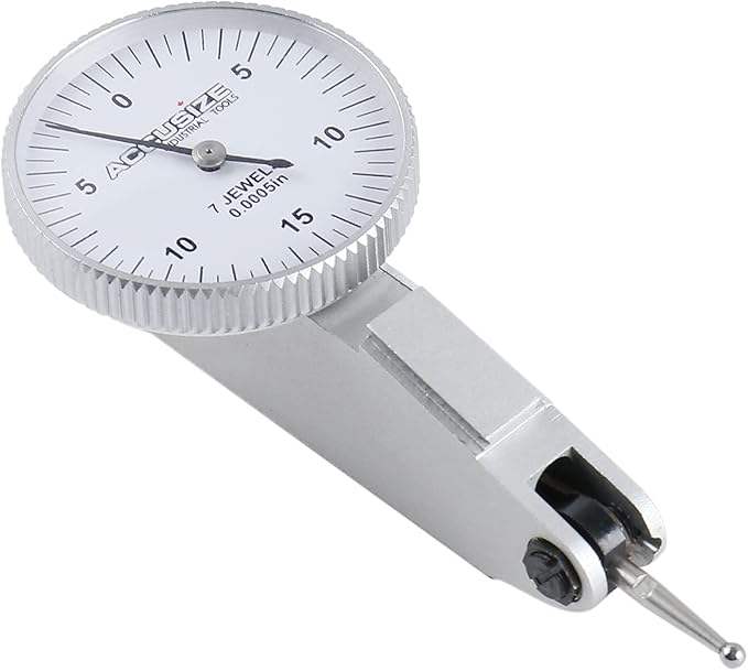 Accusize Industrial Tools 0.03'' x 0.0005'' Dial Test Indicator in Fitted Box, P900-S108