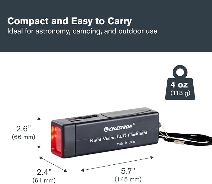 Celestron Astro Night Vision Flashlight - Image 7