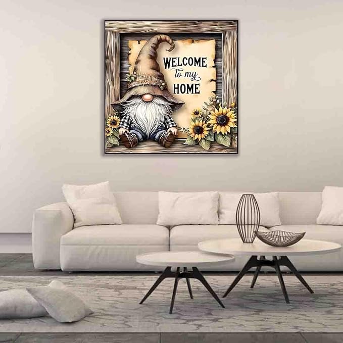 Gnome Cross Stitch Kits for Adults Beginner, Home Counted Cross Stitch Kits - Image 3