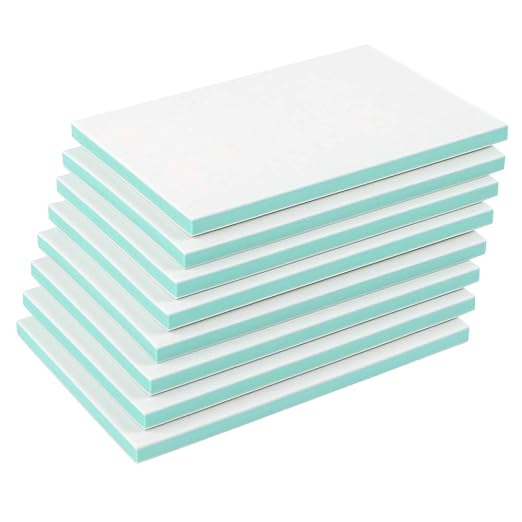 SGHUO 8pcs 4" x 6" Rubber Stamp Carving Blocks Linoleum - Image 4