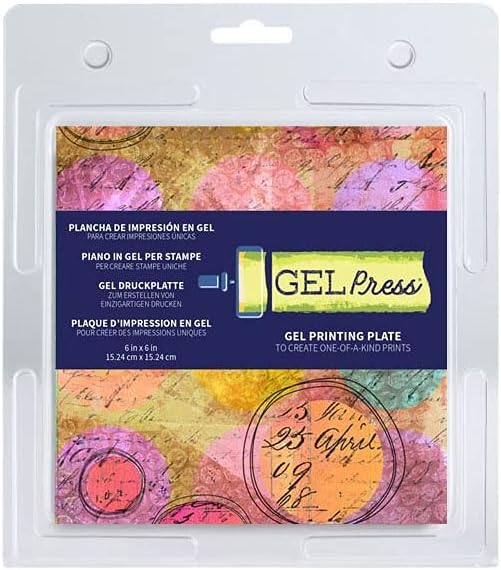 Gel Press Gel Plate 6"X6" by GelPress
