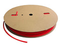 Kable Kontrol Heat Shrink Tubing - 3/32” Inch - 500' Ft Long, Red Polyolefin - 2:1 Industrial Shrink Tube & Cable Sleeve for Electrical Wire Insulation - Rated for 600 V