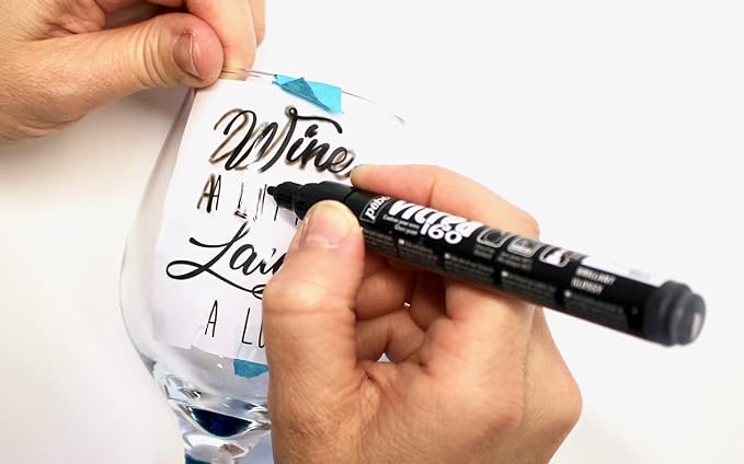 Pebeo Vitrea 160 Assorted Glossy Glass Paint Markers - Image 10