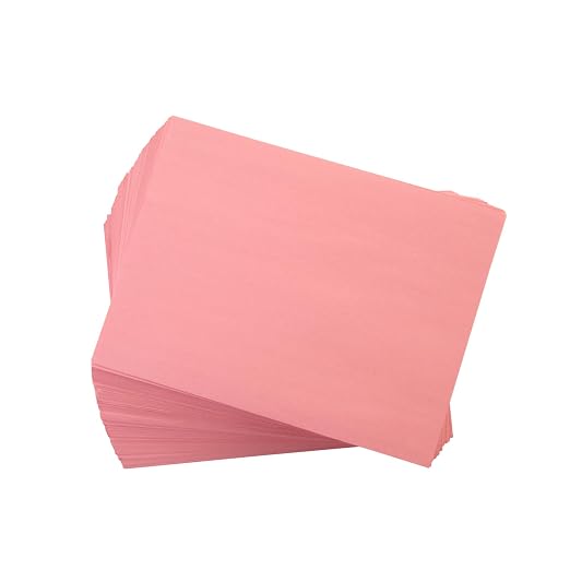 Colorations 9" x 12" Mediumweight Pink Construction Paper by Colorations