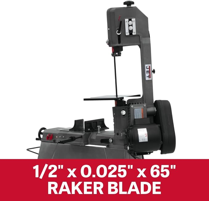 JET 5" x 6" Horizontal/Vertical Bandsaw, 1/2 HP, 115/230V 1Ph (Model HVBS-56)