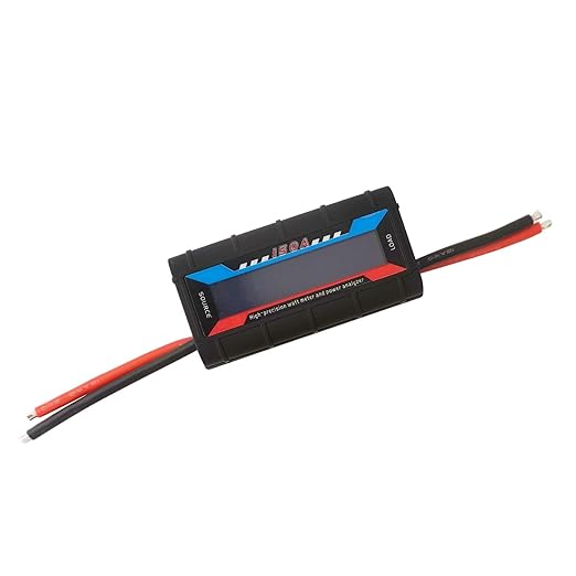 2 Pcs 150A RC Watt Meter, DC High Precision Power Analyzer Multi Meter with Backlight Display for Battery Monitor, Solar Panel, RV, Automotive, Marine (100V)