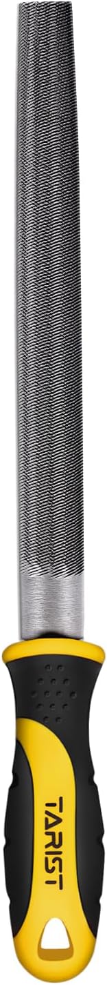 8 inch Half Round Metal File, Professional Carbon Steel file, Tool Sharpener for Professionals and DIY