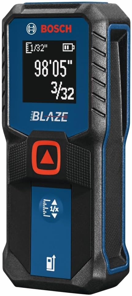 BOSCH GLM100-23 100 Ft Blaze Laser Distance Measure, Includes 2 AA Batteries by Unknown