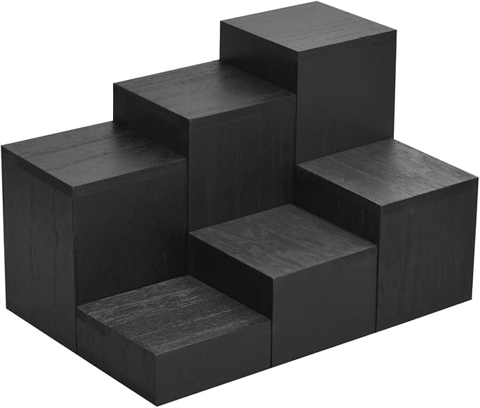 MOOCA Wooden 6 Pcs Square Risers - Image 3