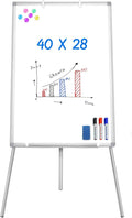 Maxtek Easel Whiteboard 40 x 28 in, Stand Tripod by Maxtek