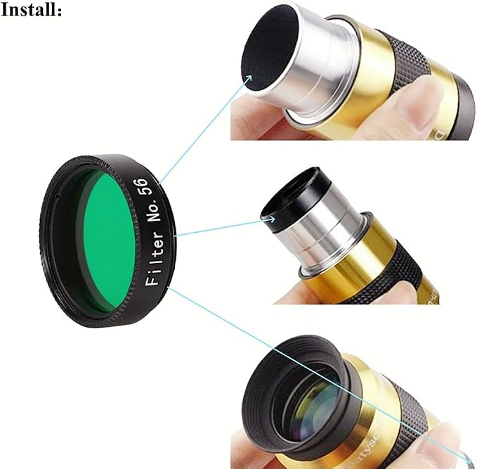 1.25" Telescope Eyepiece Filter Set Telescope Accessories Filters Kit - Image 5
